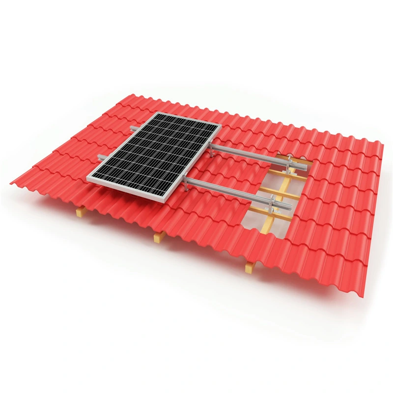 Hot Product Solar Power Kits Aluminum Tile Rooftop Solar Panel System for Solar Power System