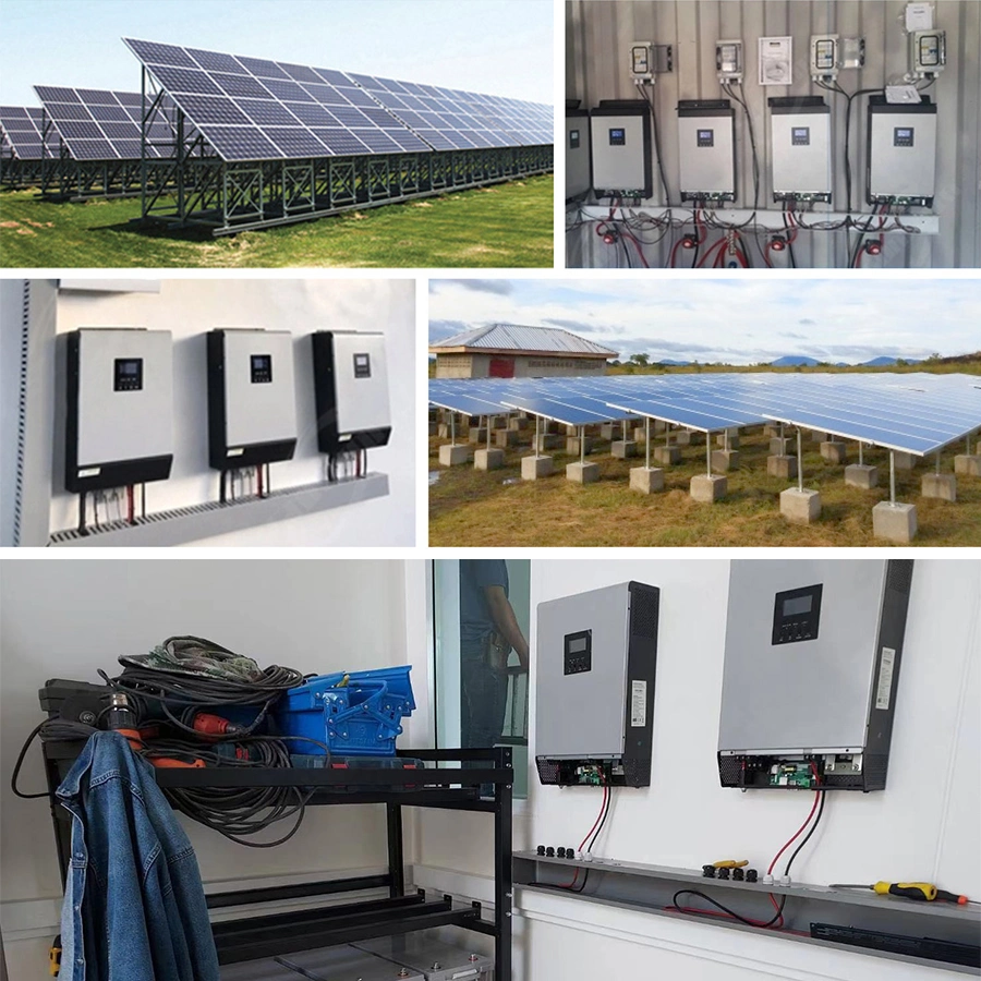 Solar System Complete Set 2kw 5kw 3kw 4kw off Grid Solar Rooftop Photovoltaic System