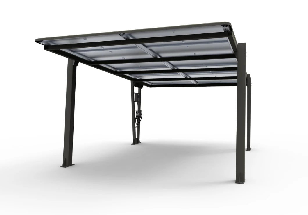 Waterproof Aluminum Solar Carport Parking Lots Mounting System