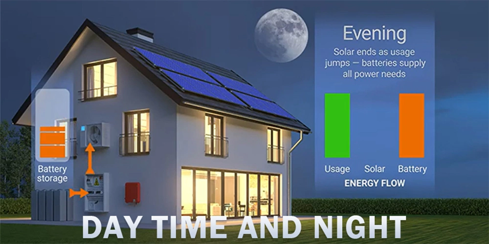 High Efficiency Outdoor Rooftop Usage 10kw off-Grid Solar Energy System